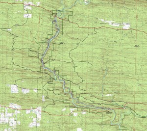 Cossatot area map at 1:24,000 scale.