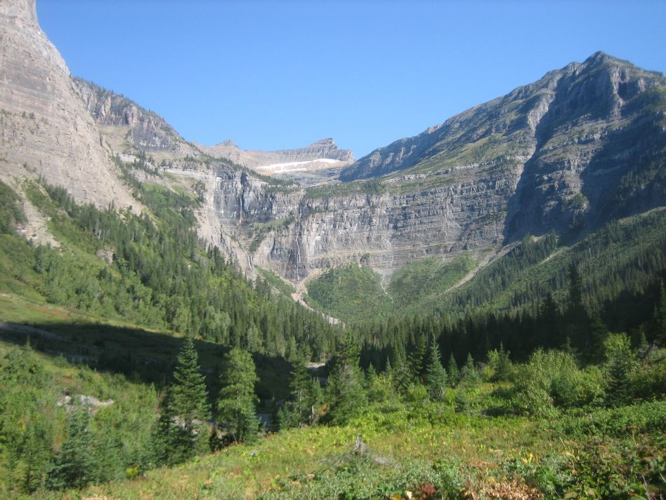 Glacier Bowman-Kitla Bowman Lake