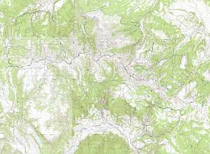 La Garita Area Map at 1:24,000 scale.