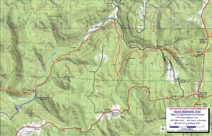 OHT Map 12 Hurricane to Fairview.