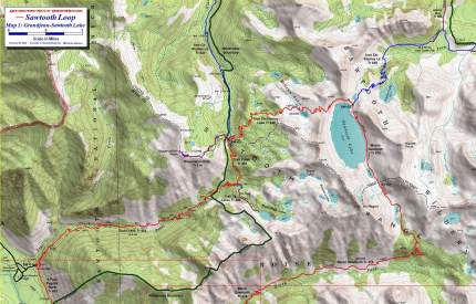 Sawtooth Map 1 at 1:24,000 scale.
