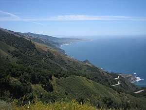 Silver Peak Vista of Coast.