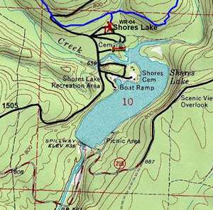 White Rock Map Inset SL.